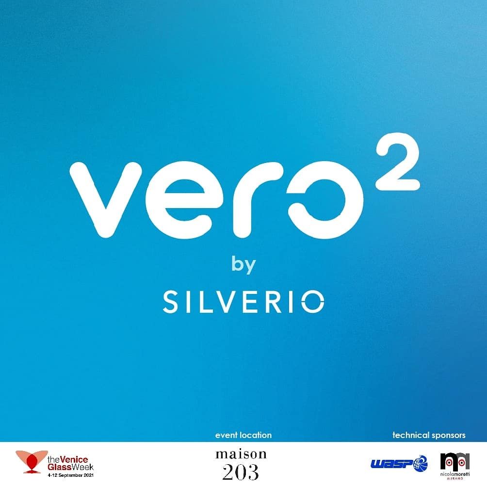 VERO2，回收和3D打印的慕拉诺玻璃在玻璃周上展出